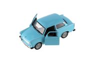 Auto Welly Trabant 601 Klasic kov/plast 11cm 1:34-39 na volný chod 4 barvy v krabičce 15x7x7cm