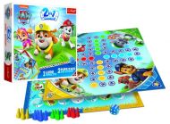 Soubor her 2v1 Člověče, nezlob se, Psí závod Tlapková patrola/Paw Patrol v krabici 24,5x24,5x5cm