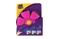 Flat Ball - Hoď disk, chyť míč! plast 22cm 2 barvy na kartě 22x27x5,5cm