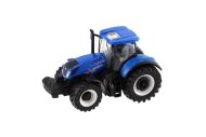 Traktor Bburago Fendt 1050 Vario/New Holland kov/plast 13cm 2 druhy v krabičce 15x11x8cm