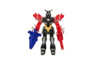 Transformer bojovník/robot figurka plast 15cm 4 barvy na kartě