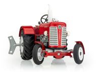 Traktor Zetor 50 Super červený na klíček kov 15cm 1:25 v krabičce Kovap