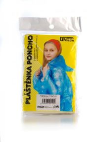 Pláštěnka Poncho polyethylen universální velikost v sáčku 10x12cm