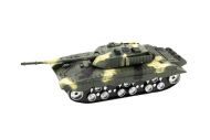 Tank RC 2ks 25cm plast na baterie se zvukem se světlem v krabici 43x17x19cm