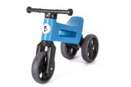 Odrážedlo FUNNY WHEELS Rider Sport modré 2v1, výška sedla 28/30cm nosnost 25kg 18m+ v sáčku