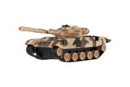 Tank RC plast 27cm 40MHz na baterie+dobíjecí pack se zvukem v krabici 37x17x19cm