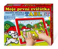 Tablet farma pro nejmenší Moje první zvířátka 24x19x1,5cm na bat. se světlem a zvukem v krabičce MPZ