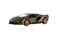 Auto Kinsmart Lamborghini Sián FKP 37 kov/plast 13cm 4 barvy na zpětné natažení 12ks v boxu