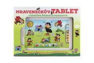 Mravenečkův tablet plast 30x20x2cm na baterie se zvukem v krabici 38x28x4,5cm