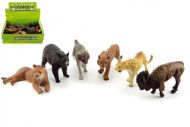 Zvířátka safari ZOO plast 10cm mix druhů 24ks v boxu