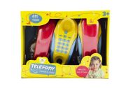 Telefony pokoj - pokoj plast 2ks na baterie vzdálenost 8m v krabici 30x24x7cm