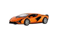 Auto Kinsmart Lamborghini Sián FKP 37 kov/plast 13cm 4 barvy na zpětné natažení 12ks v boxu