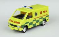 Stavebnice Monti System MS 06.1 Ambulance Renault Trafic 1:35 v krabici 22x15x6cm