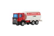 Auto nákladní Welly Scania kov/plast 7,5cm 6 druhů v krabičce 10,5x4x4cm 36ks v boxu