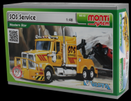 Stavebnice Monti System MS 42 SOS Service Western star 1:48 v krabici 22x15x6cm