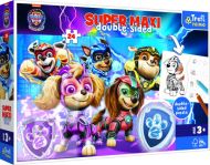 Puzzle SUPER MAXI oboustranné Psí tým v akci Tlapková patrola/Paw patrol 24 dílků v krab. 40x27x6cm