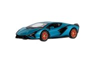 Auto Kinsmart Lamborghini Sián FKP 37 kov/plast 13cm 4 barvy na zpětné natažení 12ks v boxu