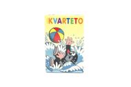 Kvarteto Krtek 1 společenská hra - karty v papírové krabičce 6x9cm