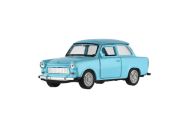 Auto Welly Trabant 601 Klasic kov/plast 11cm 1:34-39 na volný chod 4 barvy v krabičce 15x7x7cm