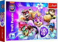 Puzzle Hrdinové města Tlapková patrola/Paw Patrol 27x20cm 30 dílků v krabičce 21x14x4cm