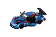 Auto Kinsmart Toyota GR Supra Racing kov 13cm 4 barvy na zpětné natažení 12ks v boxu