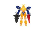 Transformer bojovník/robot figurka plast 15cm 4 barvy na kartě