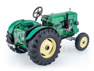 Traktor MAN AS 325A zelený na klíček kov 1:25 v krabici Kovap