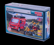 Stavebnice Monti System MS 49 Enduro Renault Trafic 1:35 v krabici 22x15x6cm