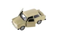 Auto Welly Trabant 601 Klasic kov/plast 11cm 1:34-39 na volný chod 4 barvy v krabičce 15x7x7cm