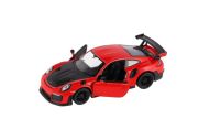 Auto Kinsmart Porsche 911 GT2 RS kov/plast 13cm 4 barvy na zpětné natažení 12ks v boxu