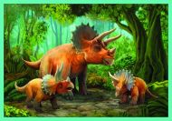 Puzzle 10v1 Seznamte se se všemi dinosaury v krabici 40x27x6cm