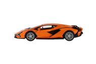 Auto Kinsmart Lamborghini Sián FKP 37 kov/plast 13cm 4 barvy na zpětné natažení 12ks v boxu