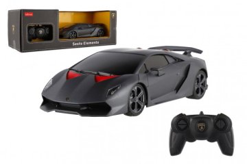 Auto RC Lamborghini Sesto Elemento RASTAR plast 23cm 2,4GHz na dálk. ovládání na bat. v krab.43x15cm