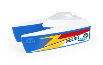 Boaties plachetnice policie plast 17cm v sáčku