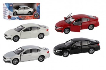 Auto Welly Škoda Octavia kov/plast 11cm 1:34 na volný chod ass v krabičce 15x7x7cm